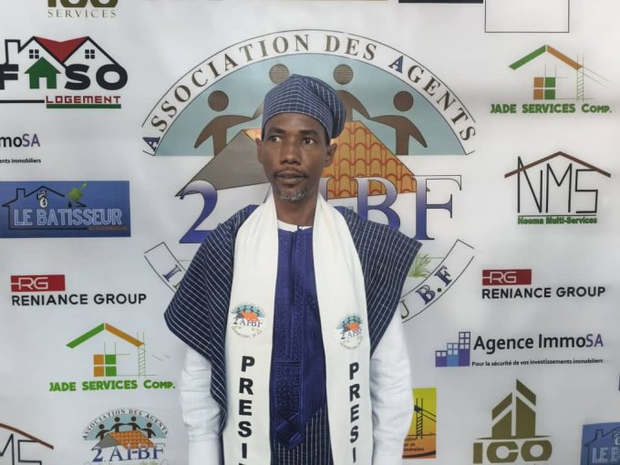 Burkina&nbsp;: Jean Kiendrebéogo porté à la tête de l’Association des agents immobiliers